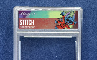 2023 Disney Lorcana D100 Promo STITCH Abomination #21 Custom Slab