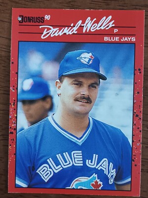 メジャーリーグ　カード　David Wells DAVID WELLS TORONTO BLUE JAYS 1990 DONRUSS BASEBALL CARD #425 | eBay