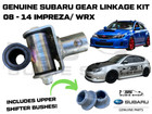 <!--F#f_0-->GENUINE 08 - 14 Subaru Impreza WRX G3 5Spd Gear Shifter Knuckle Joint Bushes Kit<!--F/-->