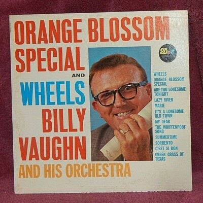Billy Vaughn Orange Blossom Special and Wheels LP PLAY TESTED