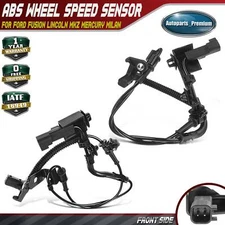 2x Front LH &RH ABS Wheel Speed Sensor for Ford Fusion Lincoln MKZ Mercury Milan