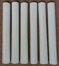 6x RIPPLE Cricket Bat Grips - WHITE - Oz Stoc...