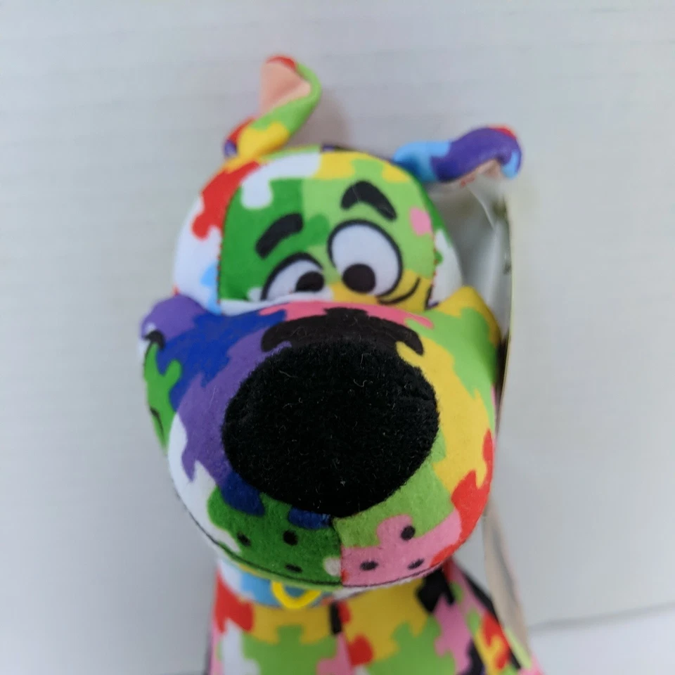Rompecabezas de peluche Scooby-Doo conciencia del autismo pieza de juguete fábrica Foto 4 de 4