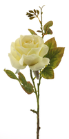 Rose 71Cm Cremefarbene Kunstblumen KüNstliche Blumen Seidenblumen Rosen Rosa