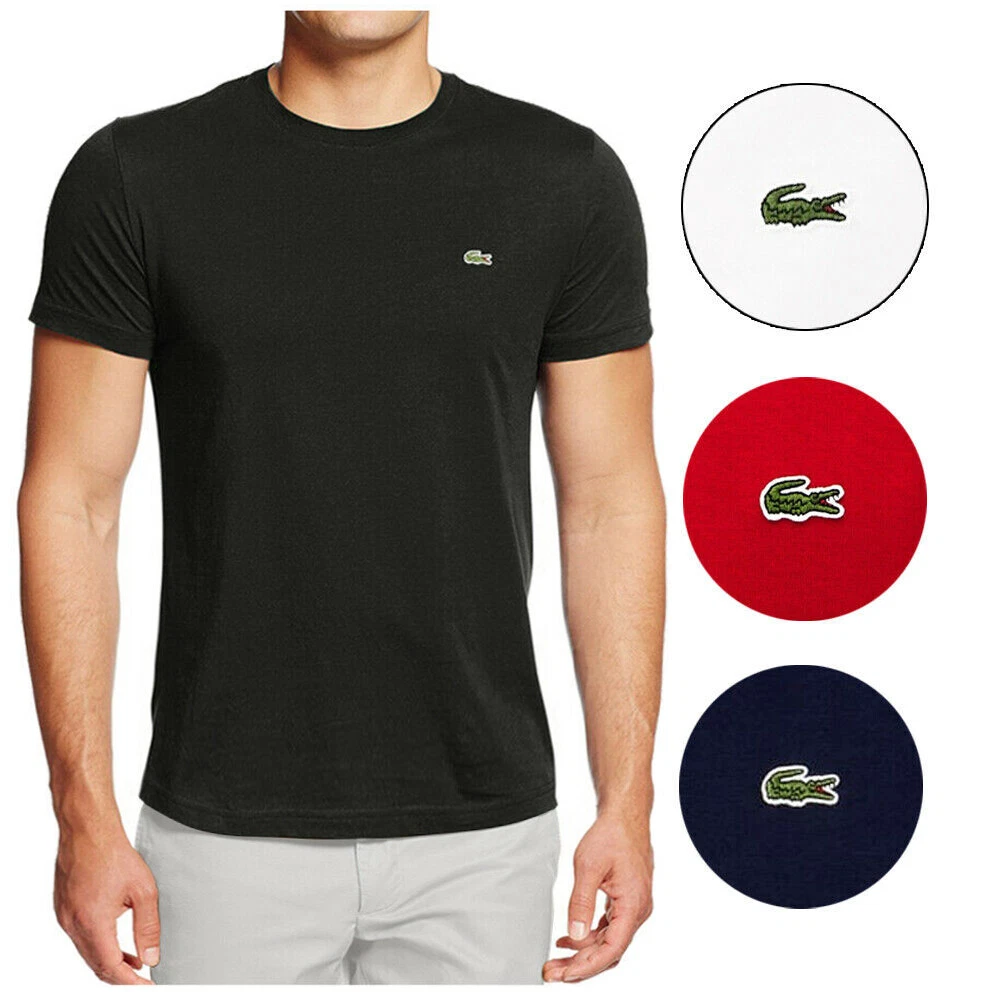 Lacoste Men's Pima Cotton Short Sleeve Crew Neck Athletic T-Shirt
Opens in a new window or tab