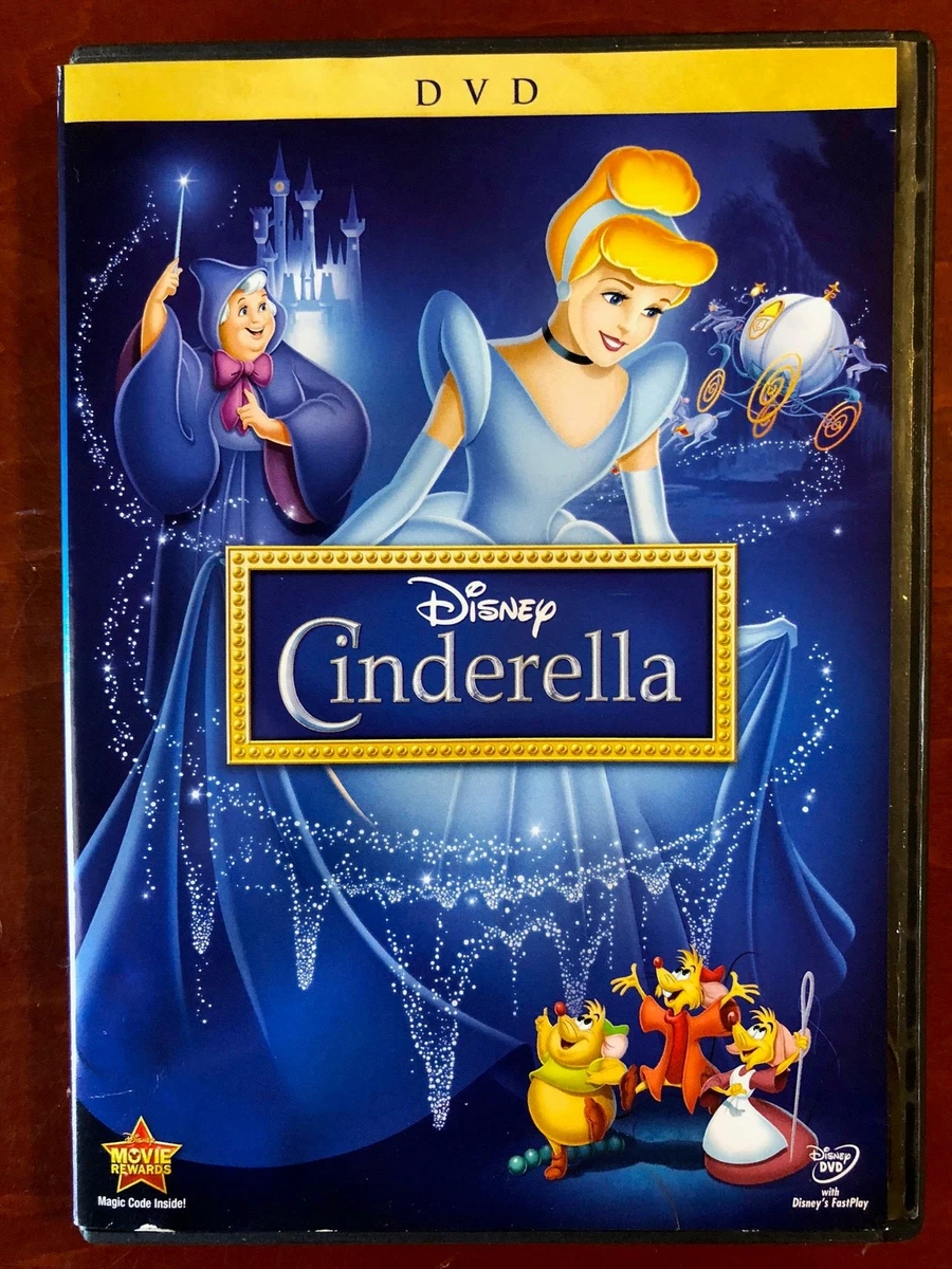 Cinderella DVD Disney 1950 J0319 eBay