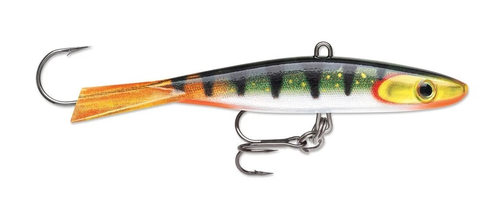 Rapala Jigging Shadow Rap 3.5", 5/8oz Fishing Lure, Nordic Perch - JSDR09NP