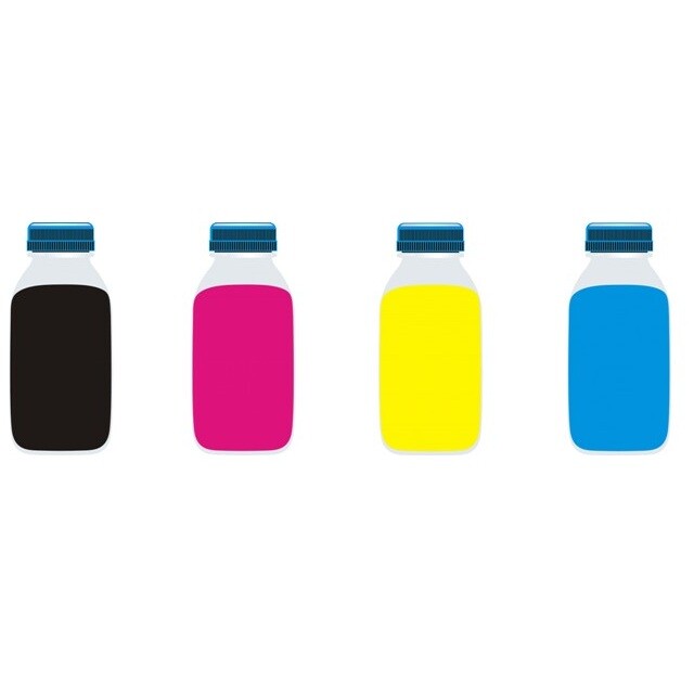 Encre pour HP 364 XL idéal tirage de masse kit 400ml noir couleur
