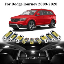 10x Canbus White LED Interior Map Light Package Kit For Dodge Journey 2009 -2020