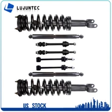 8 Pieces Front Struts & Rear Shocks & Sway Bar For 06 07 08 Dodge Ram 1500 4WD