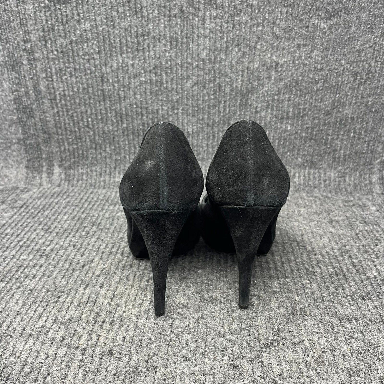 Saint Laurent YSL Janis Pumps Heels Black Suede Women’s Size 40 / US 9.5 thumbnail 4