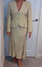 Ladies Jacket Size 14 And Skirt Size 12...new From Kaliko