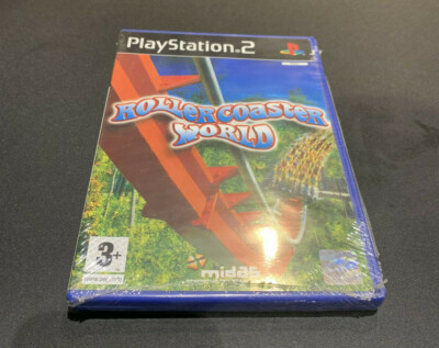 Rollercoaster World PS2 Play Station 2 Pal ITA Neu Versiegelt