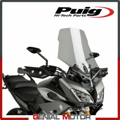 PARE-BRISE PUIG FUME CLAIR 7646H YAMAHA MT-09 850 TRACER 2015 / 2017 - Photo 1/2