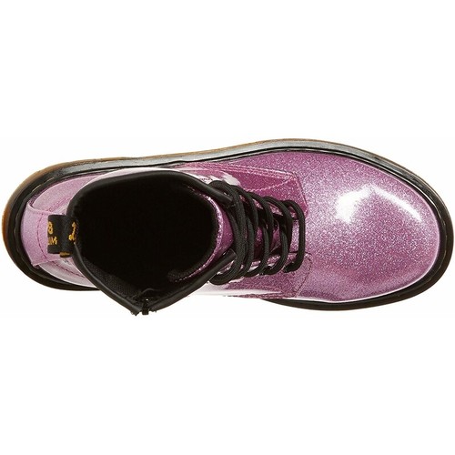 Glitter Martens para oscuro 1460 con Dr revestimiento jóvenes botines rosa Y en EqdUXwg