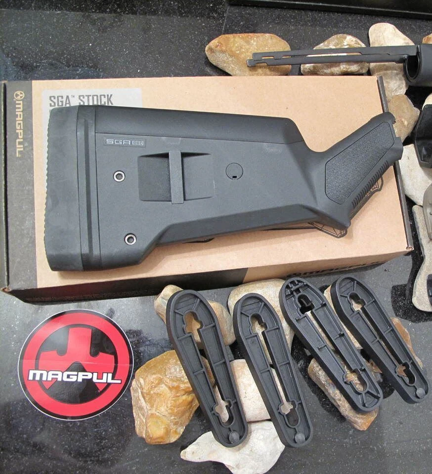 ADAPTADOR BERETTA 1301 + Stock Magpul SGA en Negro + ¡CUÑAS LOP! ¡TODO HECHO EN ESTADOS UNIDOS!! Foto 3 de 4