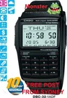 CASIO WATCH CALCULATOR TELEMEMO DBC-32 DBC32 DBC-32-1 5-ALARMS, STOPWATCH, LIGHT