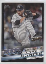 2020 Topps Decades Best Pitchers Black 229/299 Andy Pettitte #DB-73 0y89