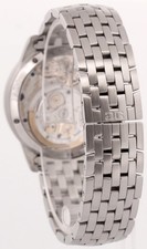 Glashutte Panomatic Date 39mm SILVER Automatic Stainless 90-01-02-02-14 BOX 5