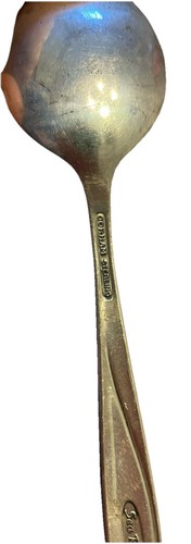GORHAM Sterling “Sea Rose” Flatware-No Monogram, Spoons 8 9/16” & 6” - Picture 6 of 14