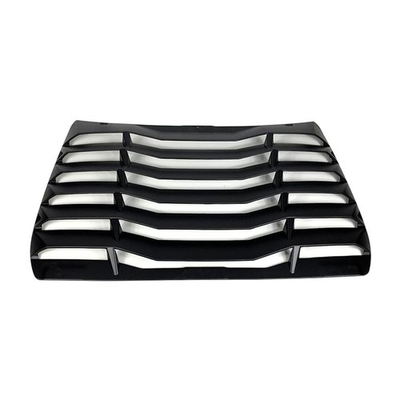 #ad for Honda for Civic 2016 2021 Style Rear Window Louver Cover ABS Matte Black $386.99