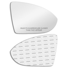 New Replacement Mirror Glass with FULL SIZE ADHESIVE for Volkswagen Golf GTI E