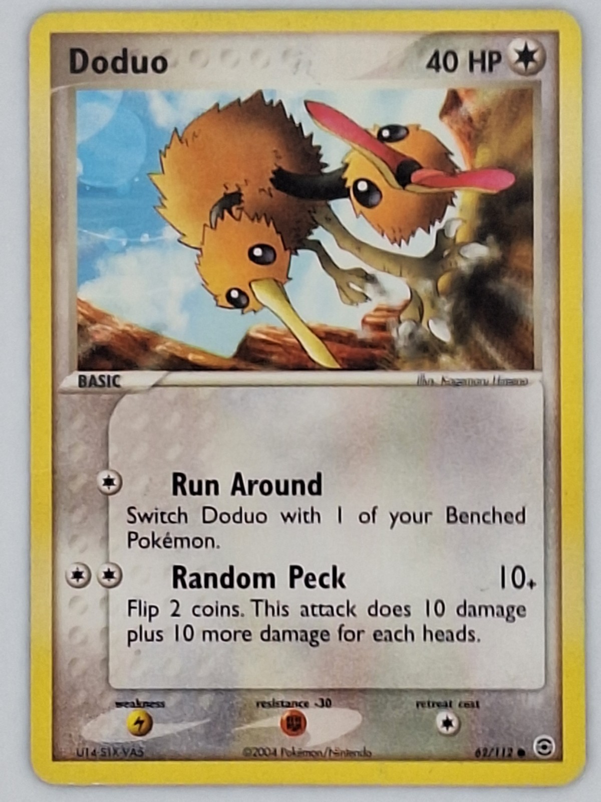 Doduo 62/112 Pokemon - FireRed & LeafGreen HP