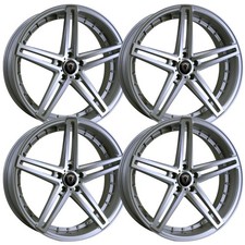 Set-4 Marquee M5334 22x9 22x10.5 5x112 Silver Machined 40mm Wheels Staggered Set-4 Marquee M5334 22x9 22x10.5 5x112 Silver Machined 40mm Wheels Staggered