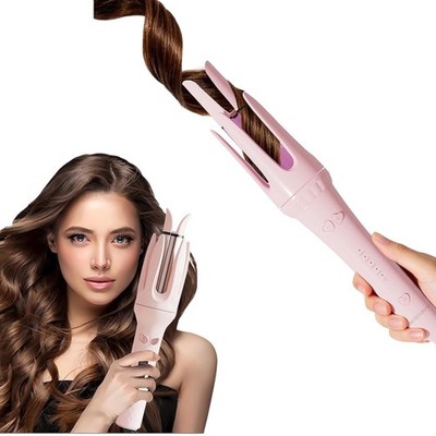 Automatic Hair Curler 28mm Curling Iron Rotating Wand 4 Temp Ionic Auto Curl