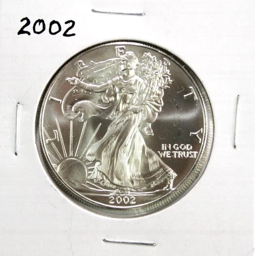 2002 American Silver Eagle BU 1 oz #JC