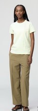 Uniqlo Tee White Short Sleeve T-shirt Women's Size Large NWT Only 19