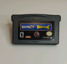 Vintage Paperboy/Rampage Nintendo Game Boy Advance, 2005 Authentic Cartridge