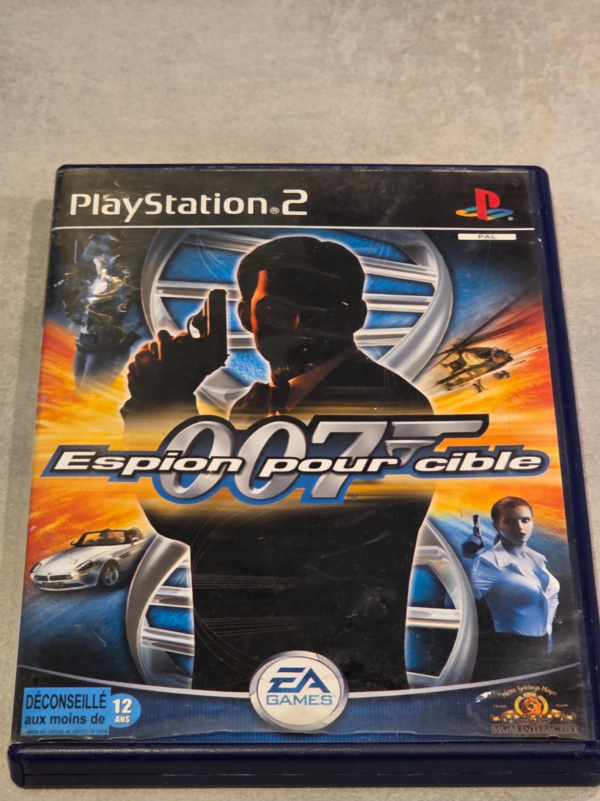 JAMES BOND 007 ESPION POUR CIBLE SONY PS2 PLAYSTATION 2