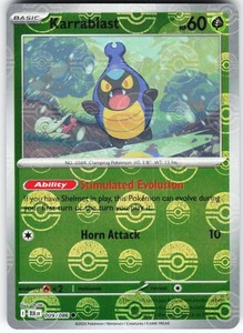 Karrablast (Poke Ball Pattern) 009/086 Black Bolt
