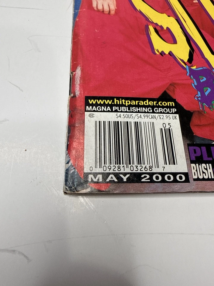 Винтажный журнал SlipKnot Hit Parader 2000 - Изображение 3 из 4