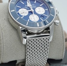 Breitling Superocean Heritage II AB0162 Chronograph B01 Blue Dial BOX/PAPERS! 15