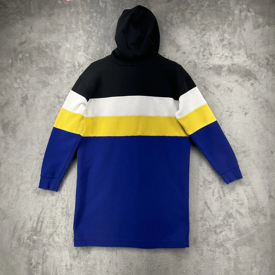 Vestido con Capucha Polo Ralph Lauren Juvenil XL Bloques de Color Vellón Preppy Diseñador LEER Foto 2 de 4