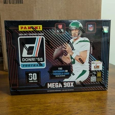 2024 Panini Donruss NFL Football Factory Sealed Mega Box (Blue Scopes) IN HAND