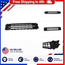 Front Honeycomb Bumper Grille For 2015-2018 Vw Jetta Sedan Black Replacement