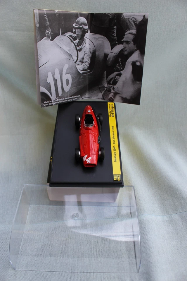 Brumm Maserati 250F F.1, scala 1/43, serie limit Club Internationale des Pilotes - Immagine 2 di 3