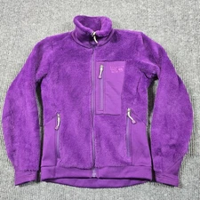 Mountain Hardwear Jacket Womens XS Purple Polartec Thermal Pro Fleece Full Zip