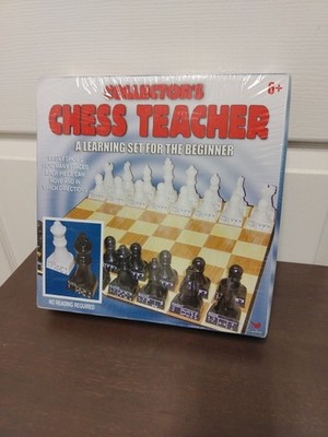 Collector's Chess Teacher Learning Set For the Beginners No Reading Needed NIB