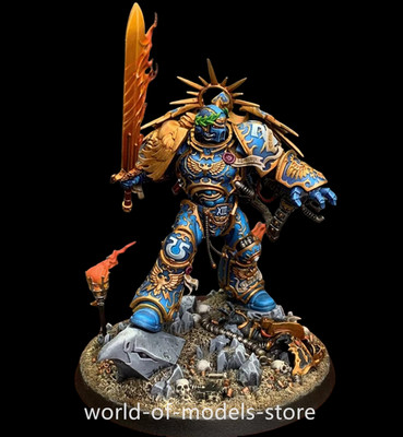 pro painted Warhammer 40K Triumvirate Primarch Roboute Guilliman Ultramarines
