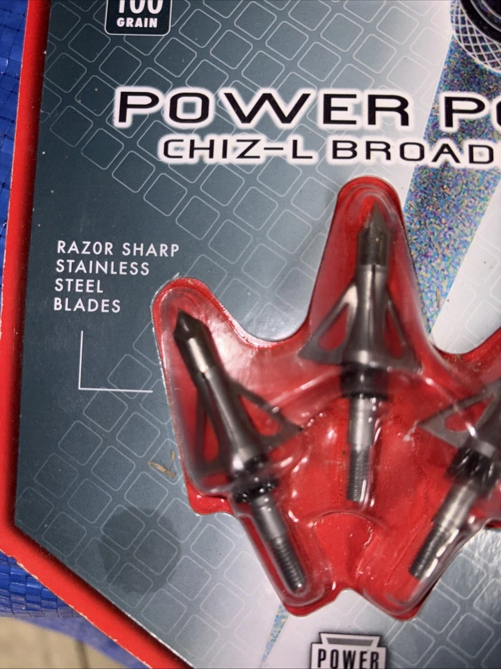 Allen Platinum Series Power Point Chiz L Cabeza Ancha Hojas de Acero Inoxidable Nuevo Foto 3 de 4