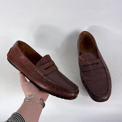 Leather Upper Casual Shoes Massimo Dutti Loafer for Men for  display picture 1