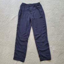 Maus & Hoffman Pants Womens Extra Large Blue Microfiber Made In USA Casual