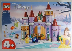 NEW LEGO 43180 Beauté & la Bête 'Belle's Castle Winter Celebration' Set Disney