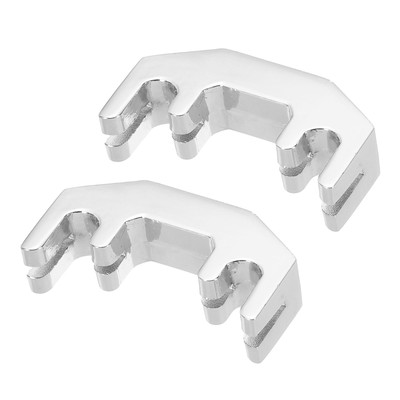 2er Pack Violin Dämpfer Violine Übungsdämpfer Violine Silence Metall Violine Dämpfer Silber