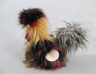 Aurora Luxe Boutique Jacques Chicken Plush Stuffed Animal Toy 10'' 2018 New NWT