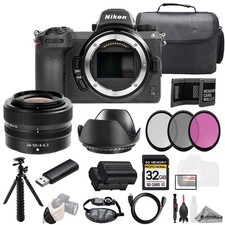 Nikon Z 7II NIKKOR Z 24-50mm f/4-6.3 Lens 32GB Ext Bat 3 PC Filter- Kit